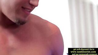 Amateur jocks gets toy and cock in ass - porn video