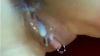 awesome creampie closeup - porn video