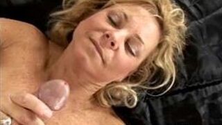 Horny milf loves her mans cock - porn video