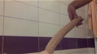 maryann giant dildo insertion - porn video