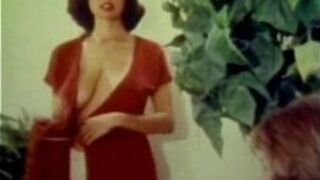 Busty Brunette gets a Messy Facial - porn video