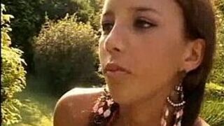 Teen fucking in public place - porn video