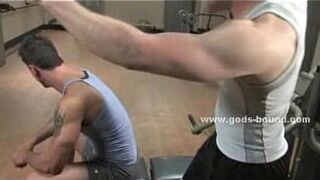 Shaved naked hunk in nasty bdsm sex - porn video