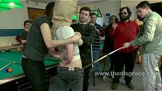 Busty hot Haley fucked on the pool table - porn video