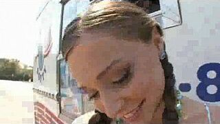 I scream you scream this teen slut screams for man cream BoysIQ Sex video - porn video