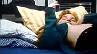 a very hot blonde that I met on the bus - porn video