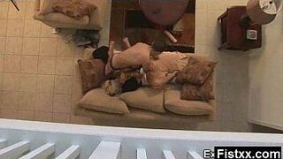 Superb Ass Astonishing Fisting Lady Secretly Pounded - porn video